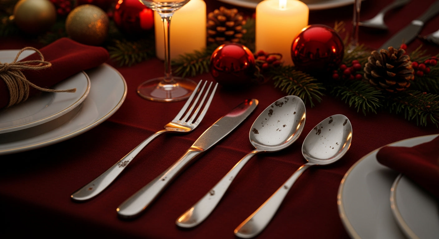 weihnachten besteck vorbereiten spülmaschine — Weihnachten Besteck vorbereiten: Warum die Spülmaschine Rost